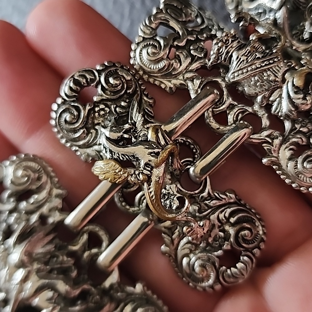 VTG Napier Griffin & Dragon bracelet